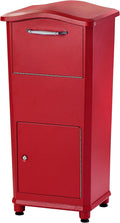 Architectural Mailboxes 6900R Elephantrunk Parcel Drop Box, Red