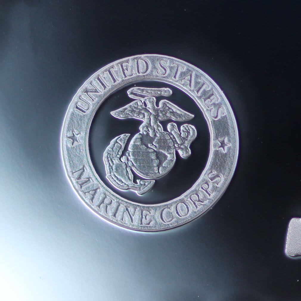2025 P 1 oz American Silver Eagle U.S. Marine Privy Proof Coin PR-70 Deep Cameo (First Strike - Marine Label) with Official Government Packaging $1 PCGS PR70DCAM
