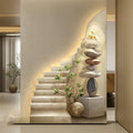 LED Wall Hanging Mural, Plug-in Power Supply Wall Art Decor, 3D Relief LED Decorative Painting, Landscape Wall Sculptures for Living Room Entrance Study Office(B,23.6x31.5in/60X80CM)