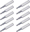 10Pcs Magnetic Push Latches for Cabinets Push to Open Cabinet Hardware Touch Damper Buffers Drawer Latch Door Stopper