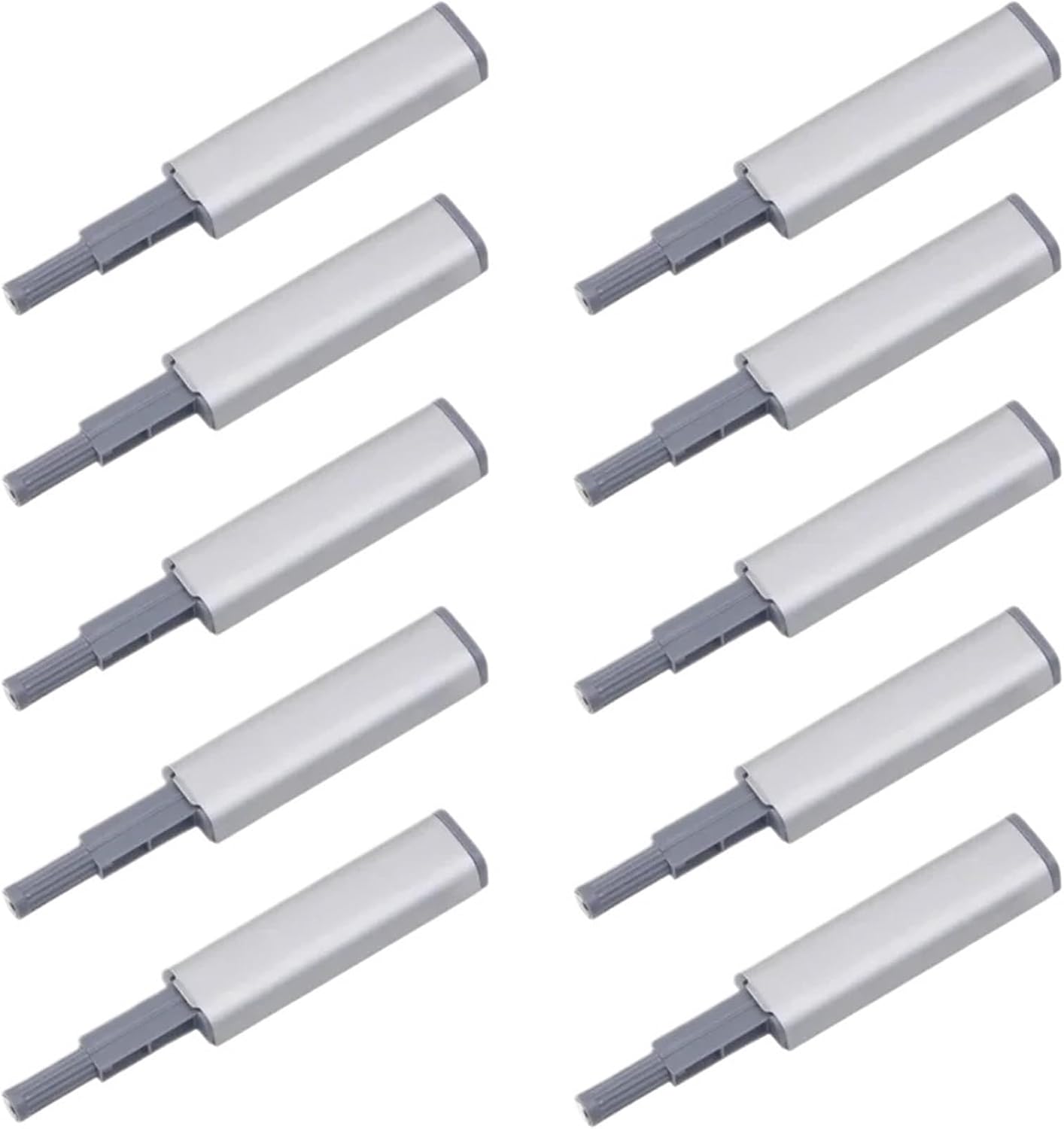 10Pcs Magnetic Push Latches for Cabinets Push to Open Cabinet Hardware Touch Damper Buffers Drawer Latch Door Stopper
