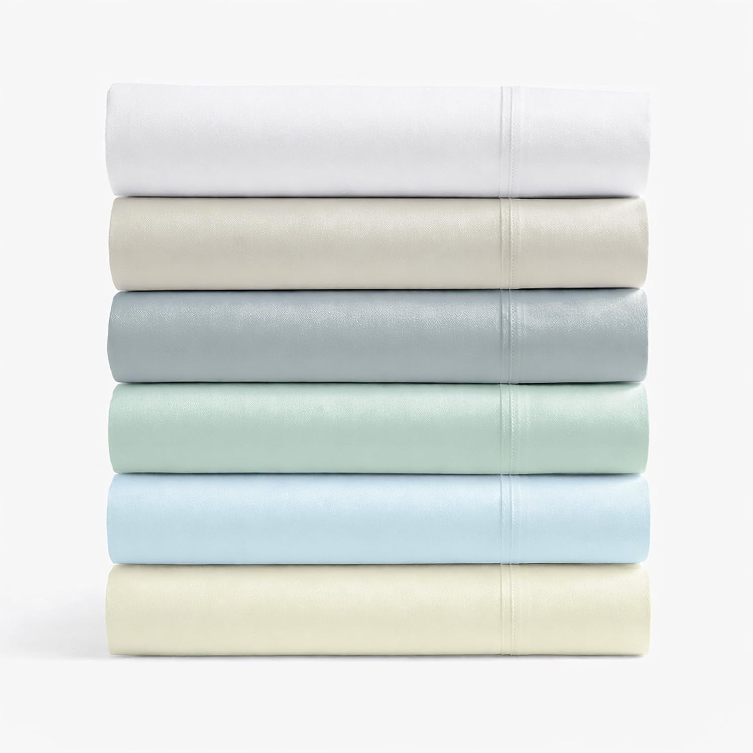 Supreme Elegance 100% Egyptian Cotton King Size Sheets Set, 1000 Thread Count, Hotel Luxury Sateen Bedding, 18' Deep Pocket Fitted Sheet, Silky Soft, Breathable & Moisture Wicking Sheets, Arctic White