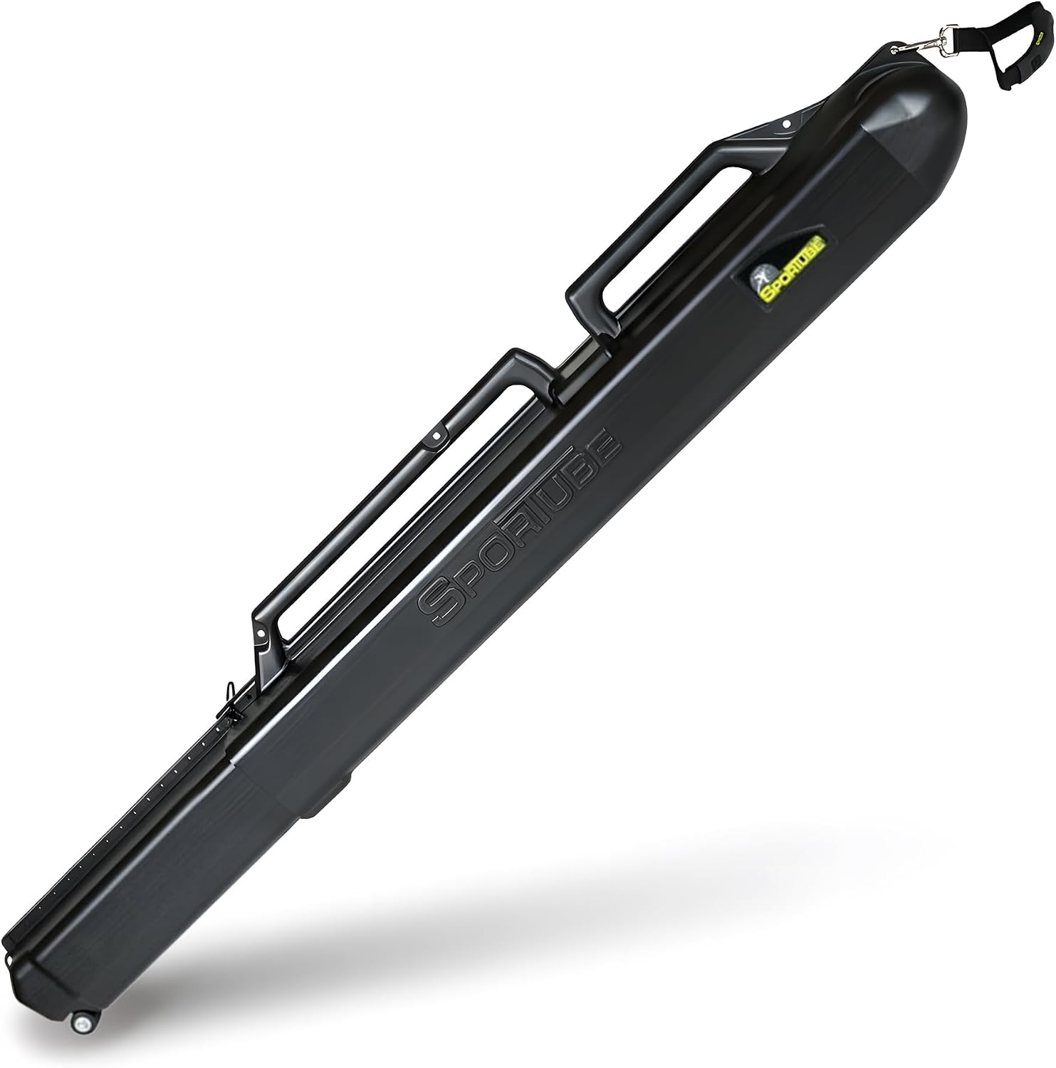 Sportube Series 1 Ski Case – Protective Travel Case for One Pair of Alpine Skis and Gear or Two Pairs of Nordic Skis and Gear