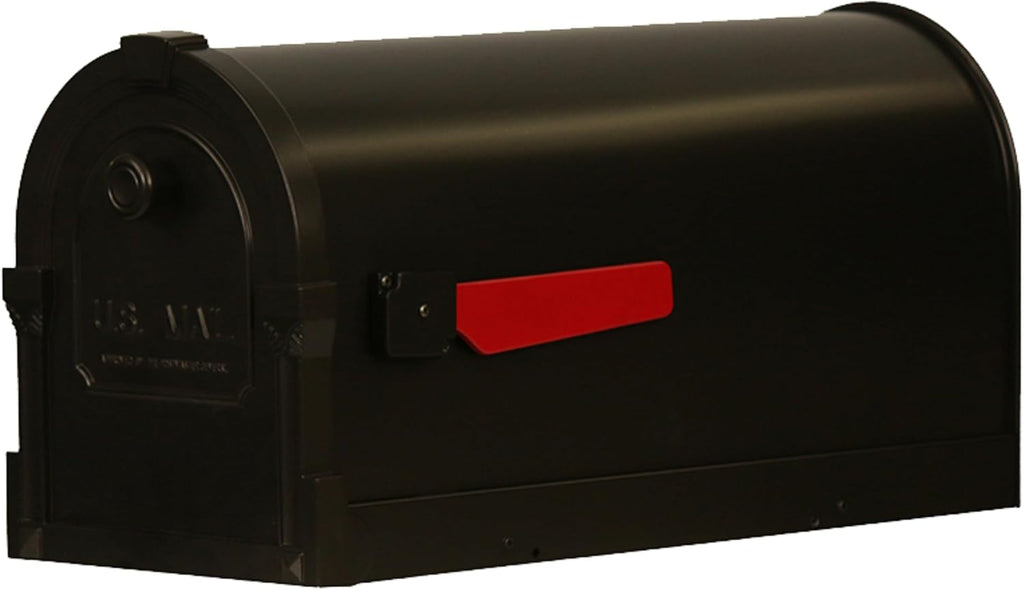 Special Lite Savannah Curbside Mailbox - Oil Rubbed Bronze Aluminum Mailbox for Post Mount - SCS-1014-ORB