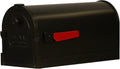 Special Lite Savannah Curbside Mailbox - Oil Rubbed Bronze Aluminum Mailbox for Post Mount - SCS-1014-ORB