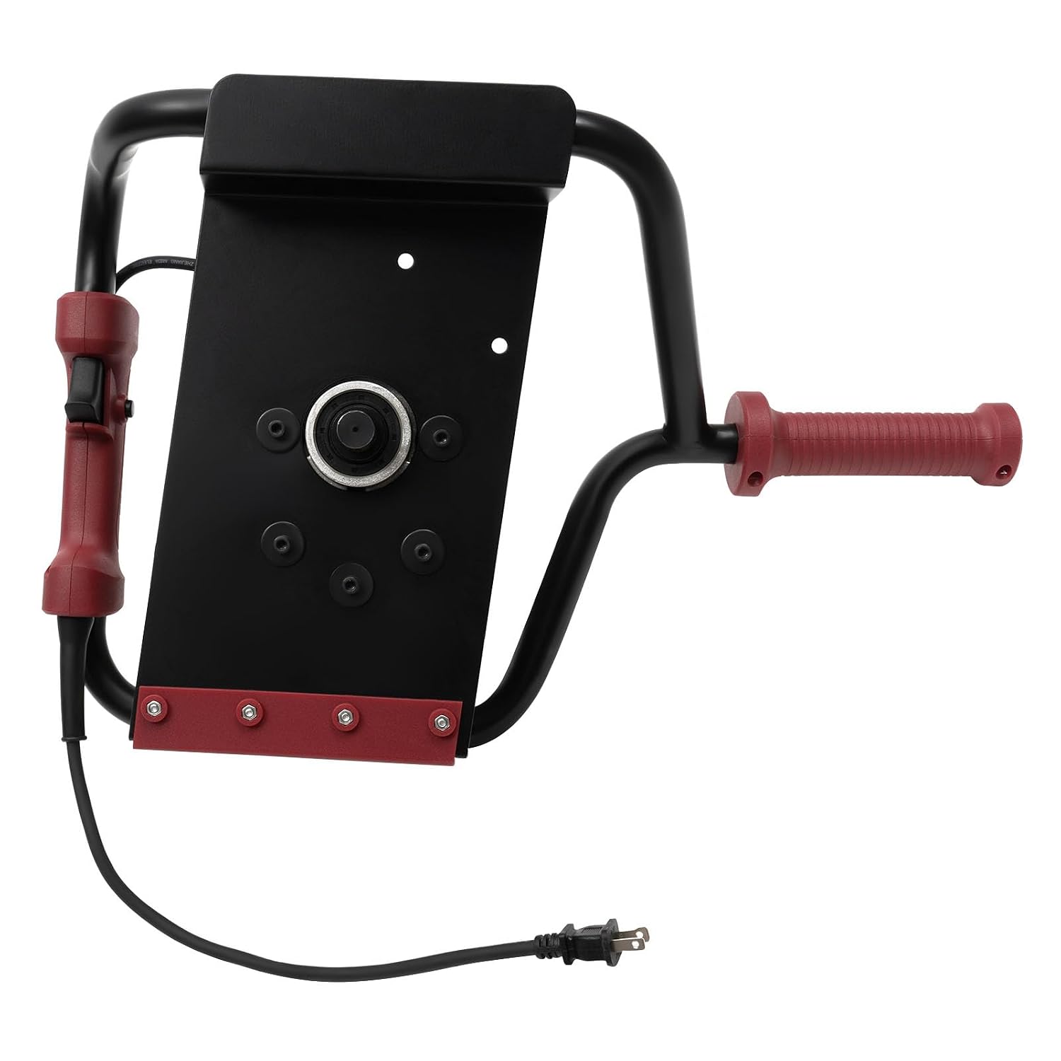 Electric Auger Digging Drill, Electric Post Hole Digger Handles with Adjustable Speed, Two Different Sizes Drilling Machine for Mailbox Post Digging, Fence and Deck Installation, Tree