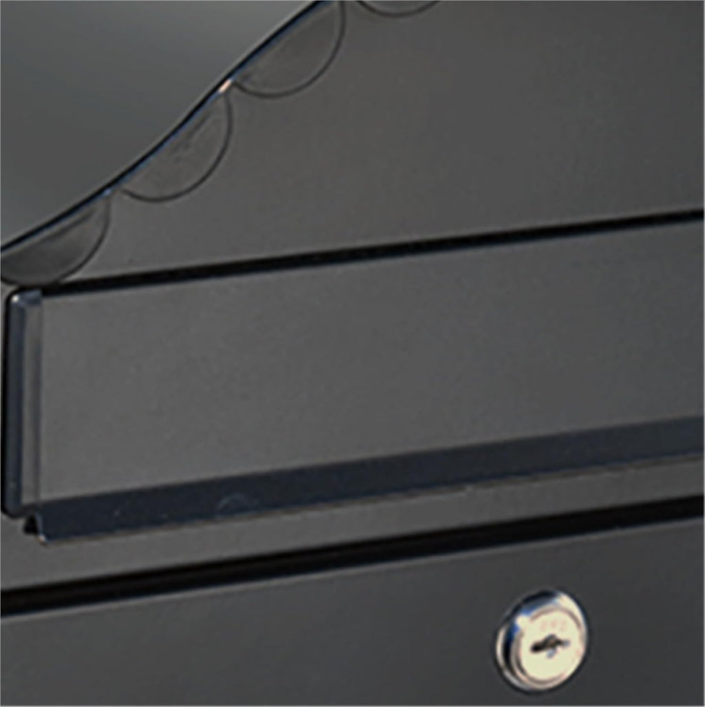Drop Box Mailbox Mailbox Outdoor Lockable Metal Mailboxes Wall Mounted Mail Box Bucket Post Letter Boxwith Key Outdoor Letter Box