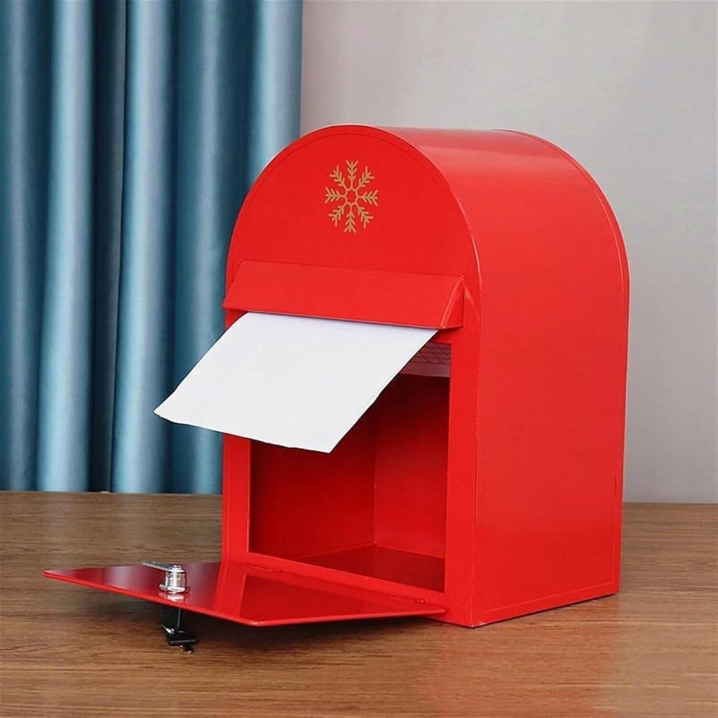 Drop Box Mailbox Modern Postbox Delivery Letterbox Letterbox for All Small Packages Magazines Post Mail Letter Outdoor Letter Box(Green)
