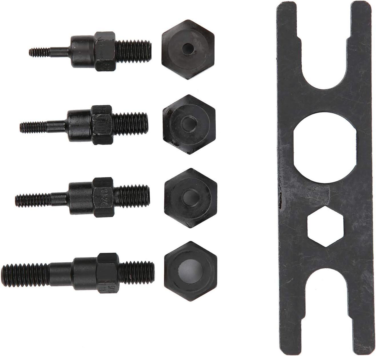 Rivet Nut Gun Ferroalloy 606 Inch Plastic Boxed Hand Thrust 6‑32 8‑32 10‑24 1/4‑20 5/16‑18 with Carrying Case