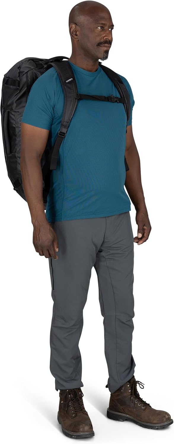 Osprey Transporter Lightweight Travel Duffel Bag - Extra Large Water Resistant Durable Gear Bag for Men and Women