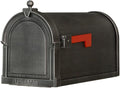 Special Lite Berkshire Curbside Mailbox - Swedish Silver Aluminum Mailbox for Post Mount - SCB-1015-SW