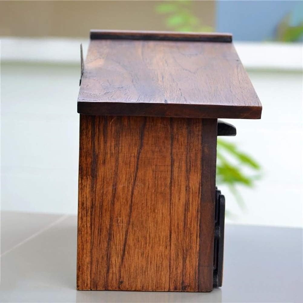 Letterboxes Mailbox Post Box Solid Wood Creative Outdoor Rainproof Mailbox Home Wall Mounted Outdoor Letter Box