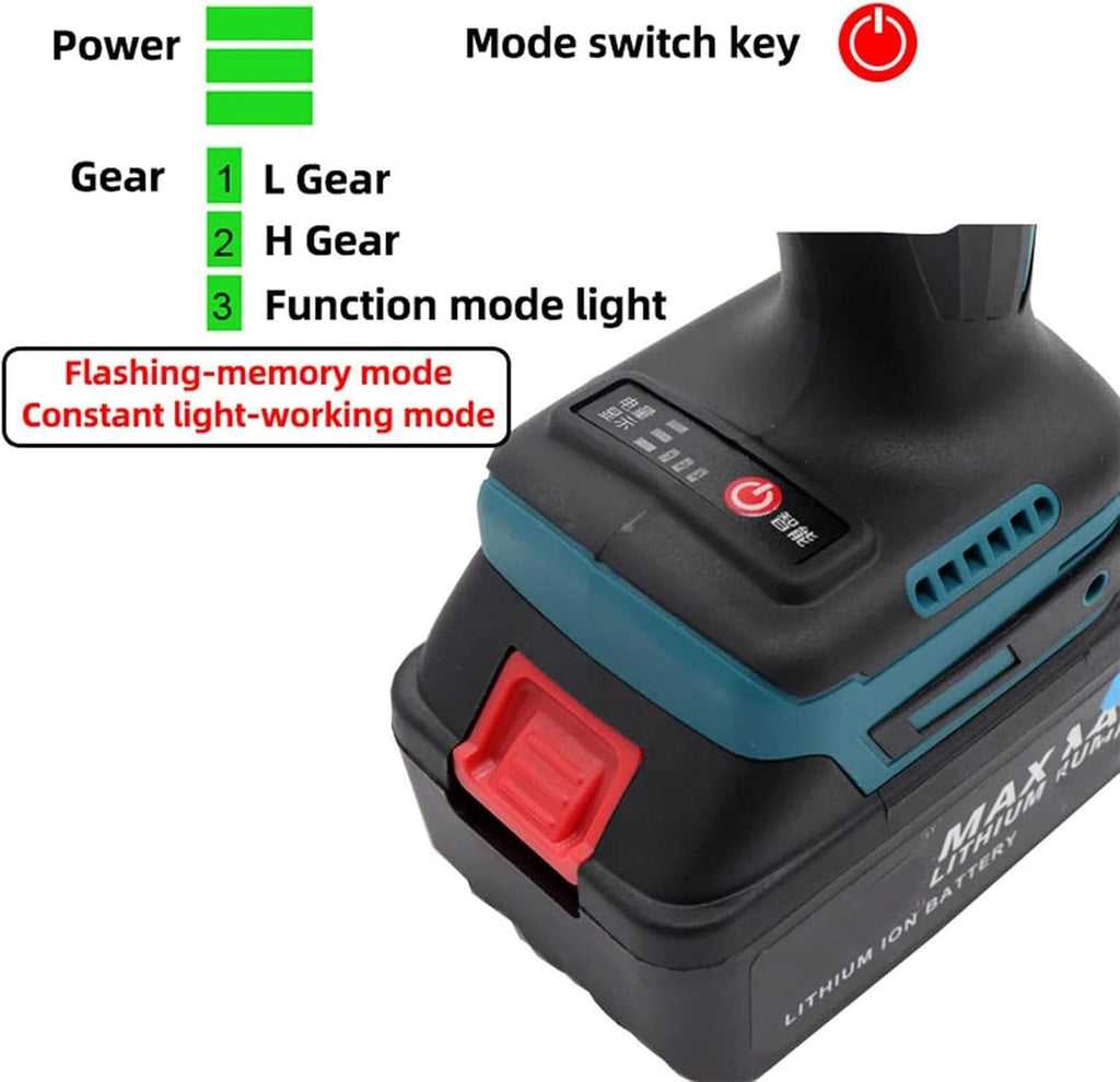 26V Electric Automatic Rivet & Rivet Nut Two Functions Professional Kit, Rivet Gun Adapter for Electric Drill, Cordless Riveting Tool Kit, M3 M4 M5 M6 M8 M10 M12 Riveting Pull Head,5200Mah