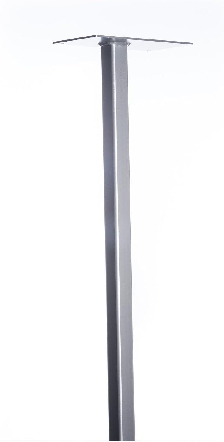 modbox USA Modern Curbside Mailbox Post (Vertical | Silver)