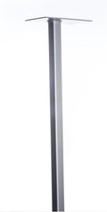 modbox USA Modern Curbside Mailbox Post (Vertical | Silver)