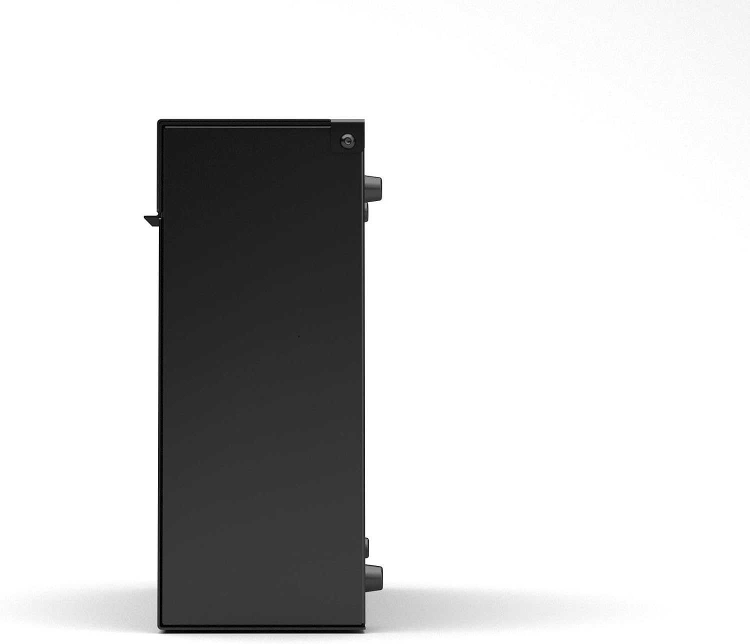 Vsons Modern Design Mailbox, Wall-Mount Mailbox Vsons Design Mitch B (Aluminum Black Powder Coated) (Black) (Black with Numbers)