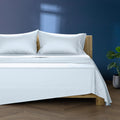 TEXAS LINEN CO. 100% Egyptian Cotton California King Sheet Sets - Luxury 1000 Series Lonestar Lovin' Collection Cal King Sheet Set (6 PC, Light Blue), Soft, Cooling, 16' Deep Pocket Hotel Bed Sheets