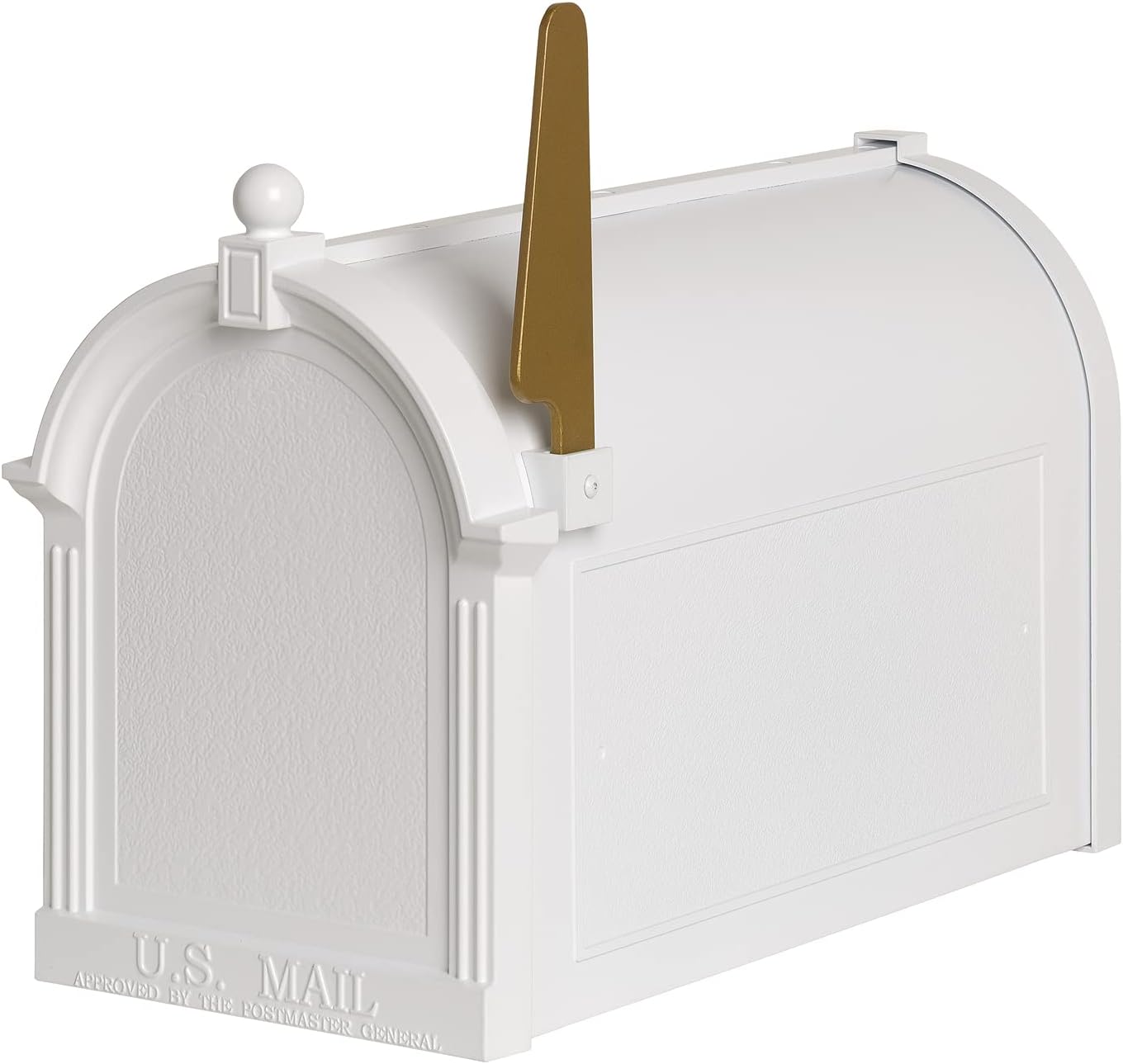 Whitehall Capitol Mailbox - White,Extra Large