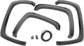 Bushwacker Forge Pocket/Rivet Style Front & Rear Fender Flares | 4-Piece Set, Black, Textured Finish | 28129-08 | Fits 2017-2022 Ford F-250. F-350, F-450 Super Duty
