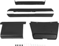 WUTIST Complete Plastic Kit Compatible with Golf Cart EZGO TXT Black Plastic Trim Plastic(PP) Textured