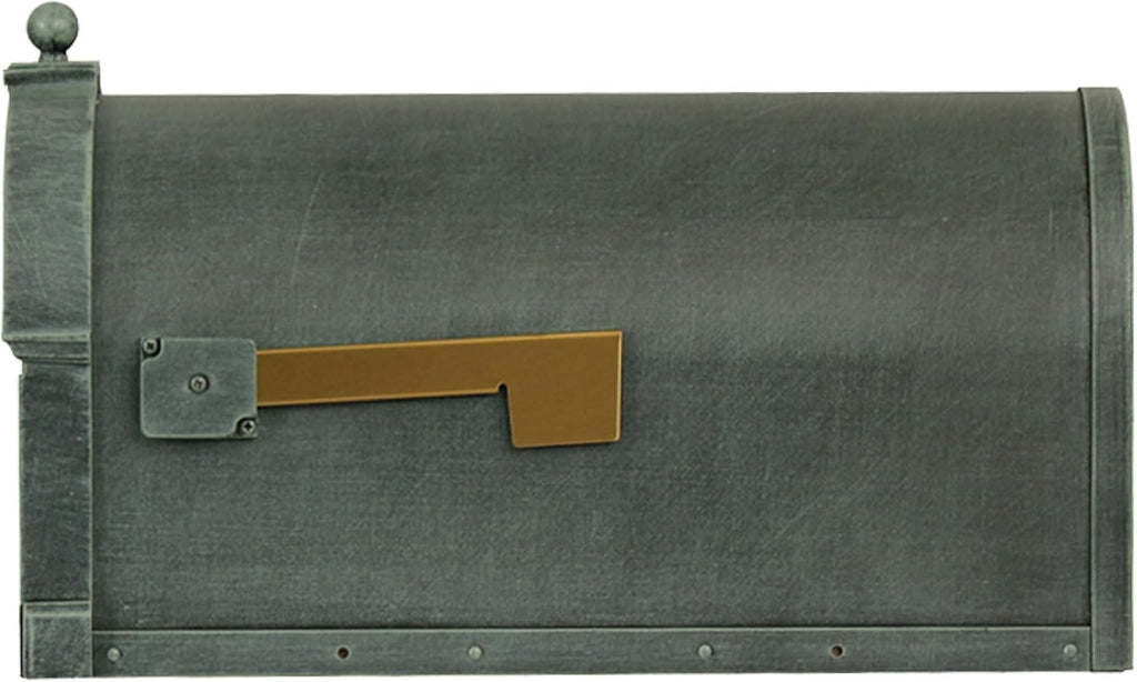 Special Lite Berkshire Curbside Mailbox with Aluminum Post - Verde Green Mailbox with Ashland Post - SCB-1015_SPK-600-VG