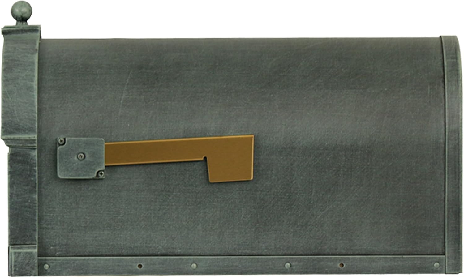 Special Lite Berkshire Curbside Mailbox with Aluminum Post - Verde Green Mailbox with Ashland Post - SCB-1015_SPK-600-VG