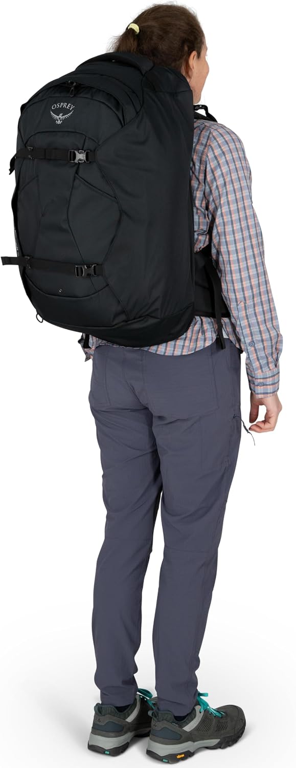 Osprey Farpoint 40L Men's Travel Backpack, Black