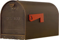 Special Lite Titan Steel Curbside Mailbox - Copper Steel Mailbox for Post Mount - SCH-1016-S-CP