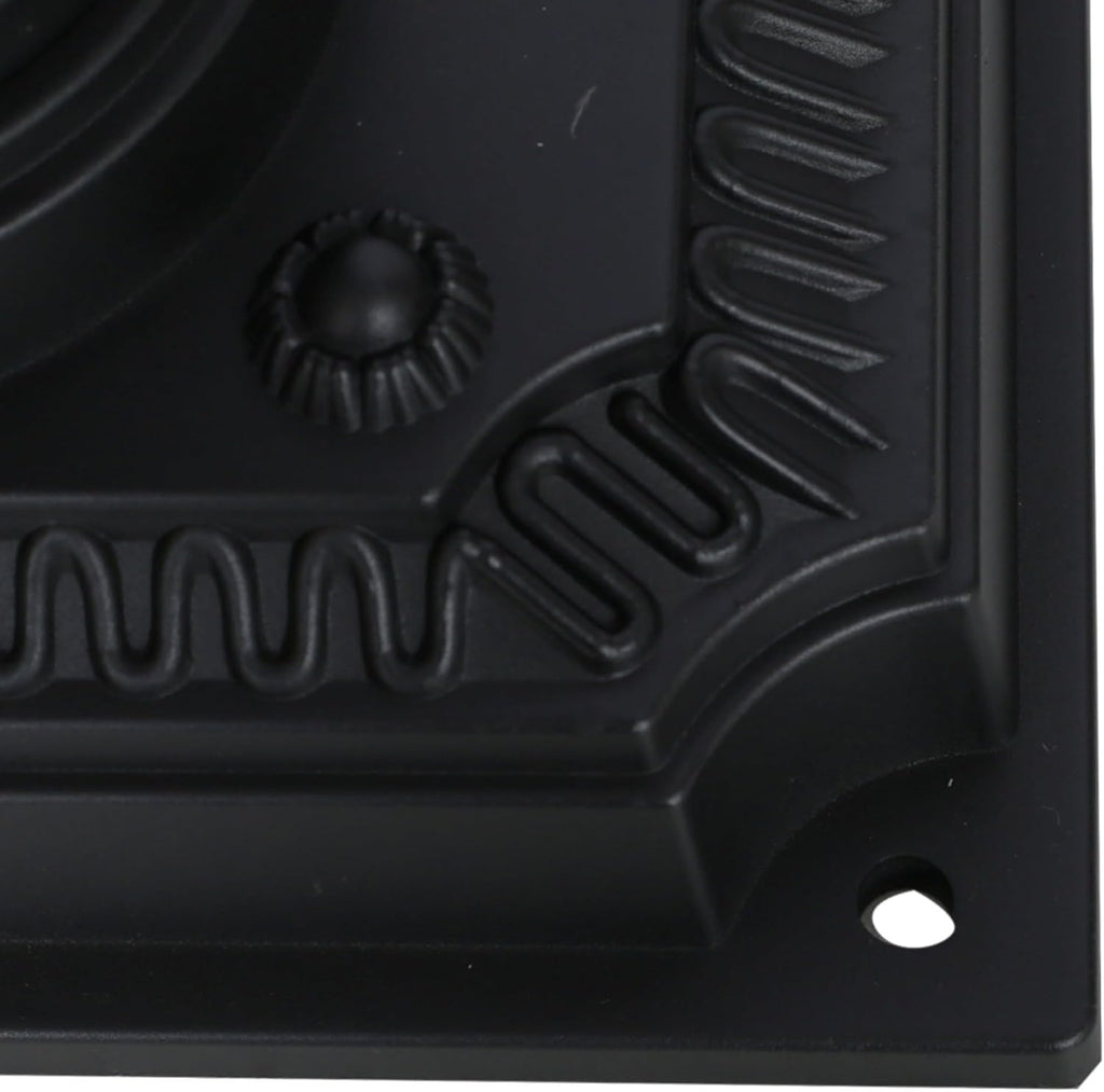 Mailboxes for Outside with Post,Mailbox Cast Aluminum Mail Box Postal Box Security Heavy Duty New (Aluminium+Black)