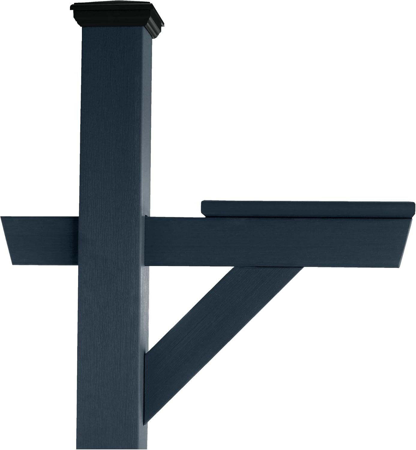 highwood AD-MLBX1-FBE Hazleton Mailbox Post, Federal Blue