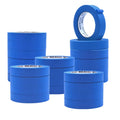 Made in USA Blue Painter's Tape - 1 inch x 60 yds. (48 Pack) Thick & Wide Masking Tape for Safe Wall Painting, Building, Remodeling, Labeling, Edge Finishing