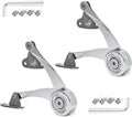 Lid Support Hinges Randomly Stop Door Hinges Adjustable Metal Lift and Up Hinges Cabinet Door Support Hinge 2Pcs