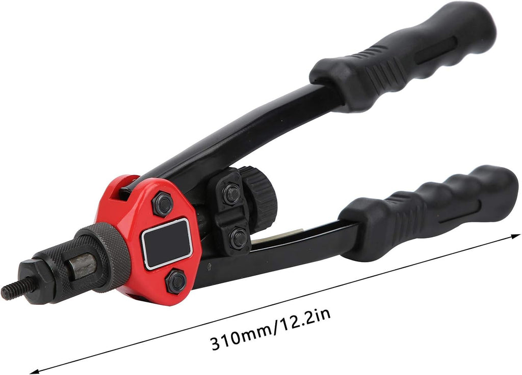 Rivet Nut Gun Ferroalloy 606 Inch Plastic Boxed Hand Thrust 6‑32 8‑32 10‑24 1/4‑20 5/16‑18 with Carrying Case