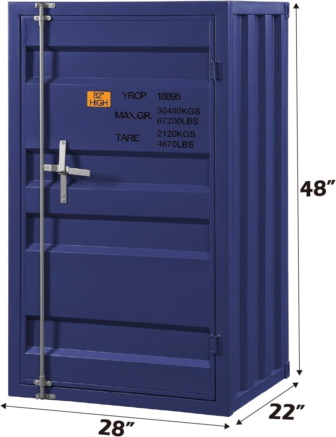 Acme Cargo Chest with 1 Door in Blue
