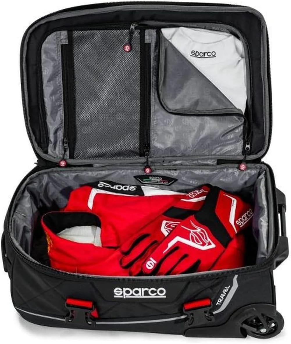 Sparco Bag Travel Black/Red