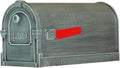 Special Lite Savannah Curbside Mailbox - Verde Green Aluminum Mailbox for Post Mount - SCS-1014-VG