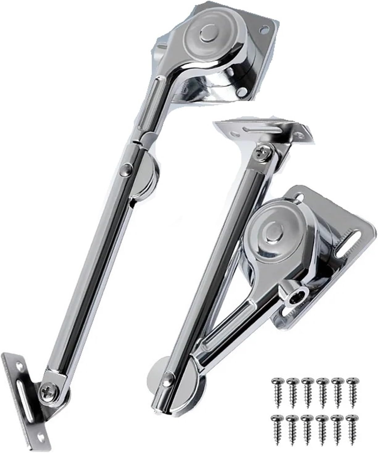Cabinet Door Hydraulic Pull Rod Free Stop Hydraulic Buffer Support Rod Door Hardware Mechanical Damping Support Cabinet Hardware