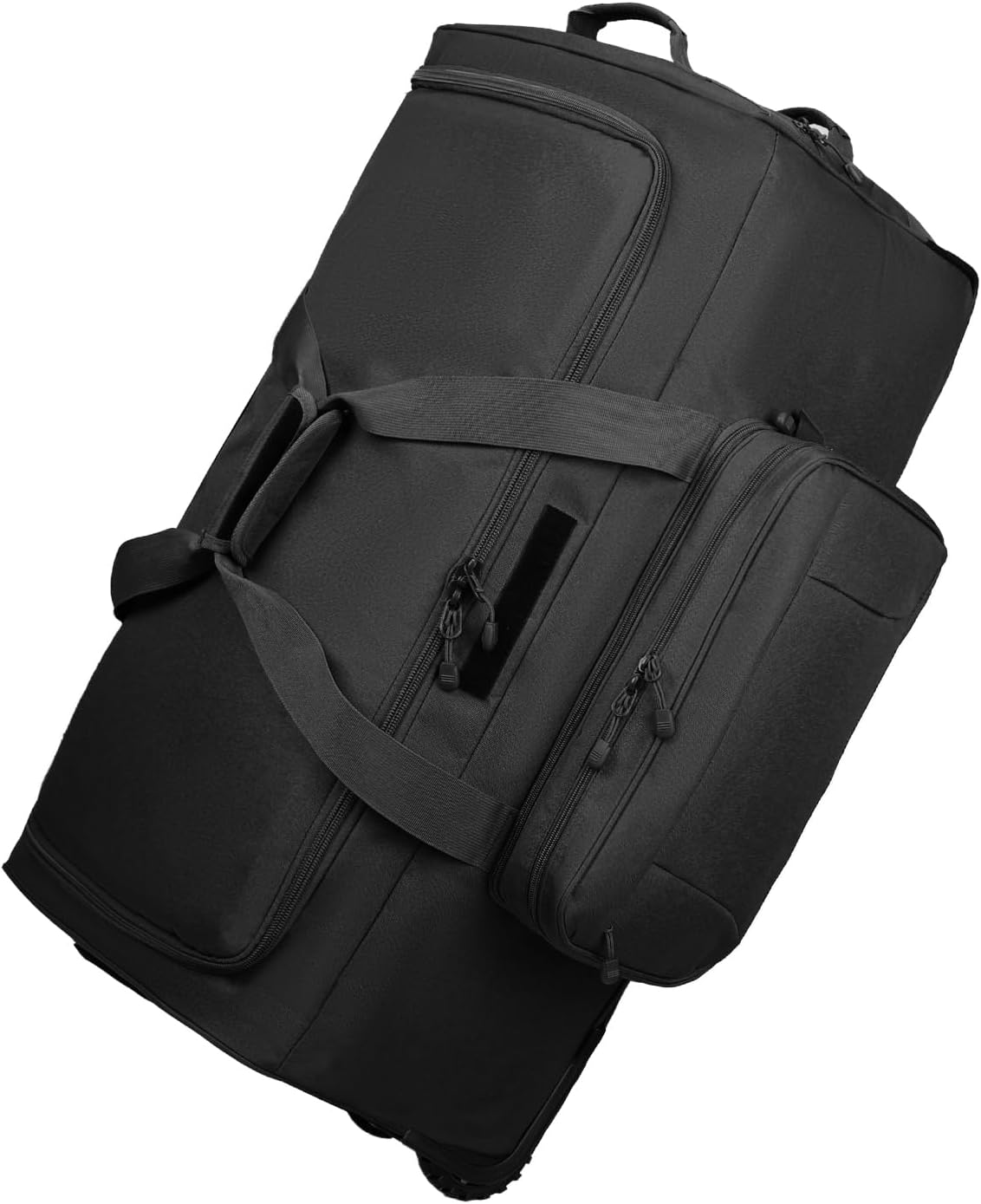 120L 3-Wheel Rolling Duffle Bag - Heavy Duty Military Deployment Bag, Durable Wheeled Duffle Luggage for Travel, Camping & Outdoor Adventures