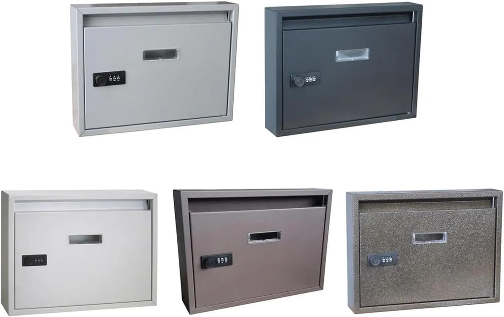 letterbox Post Box Metal Mailbox,for Indoor and Outdoor Entryway Townhouse for Receiving Mail
