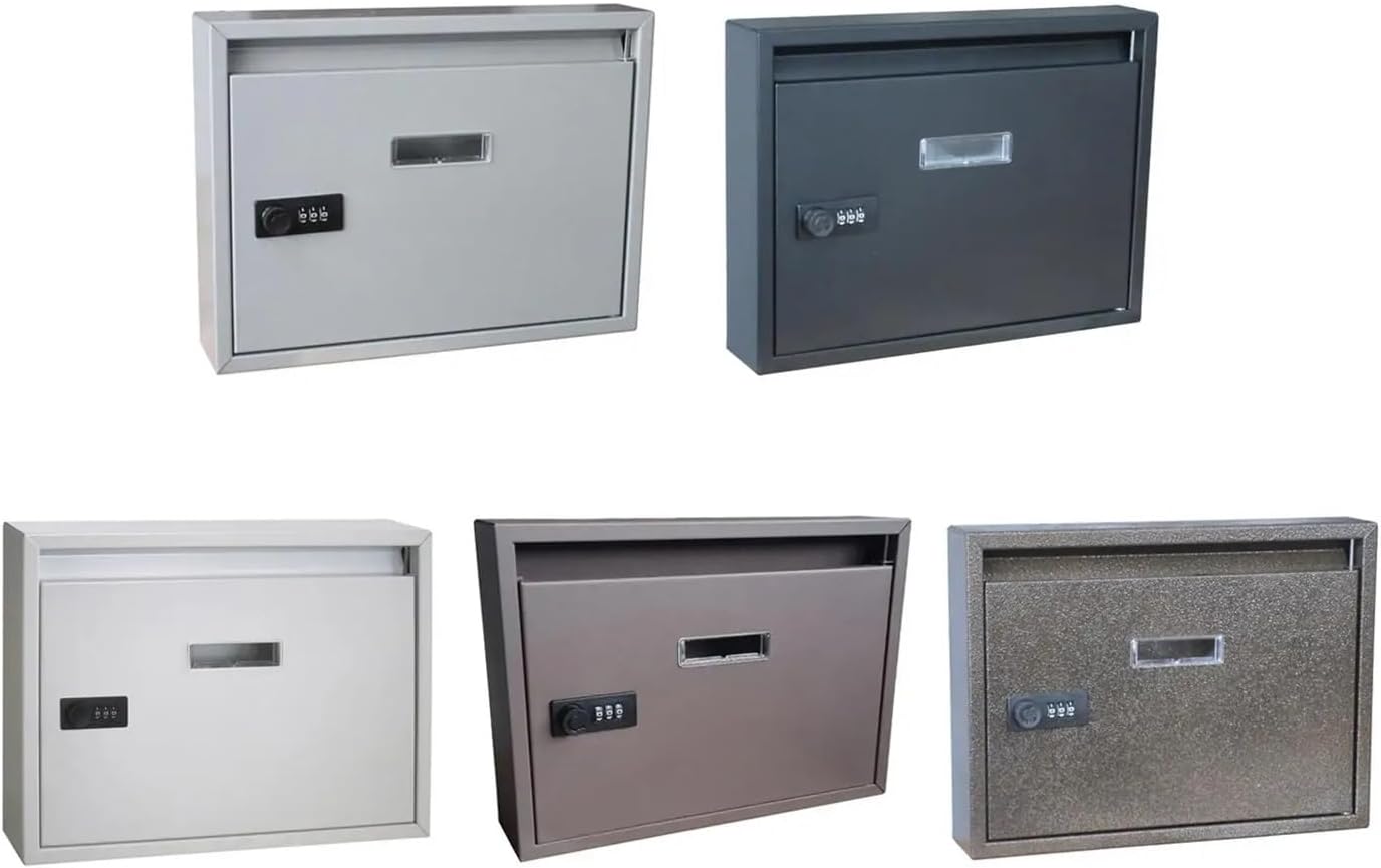 letterbox Post Box Metal Mailbox,for Indoor and Outdoor Entryway Townhouse for Receiving Mail