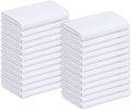 Luxurious Pack of 10 Flat Sheet 1000 Thread Count 100% Egyptian Cotton Twin Size (66' x 96') Inch Luxury Soft Fabric Flat Sheet - White Solid