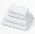 Purple Deep Pocket SoftStretch Sheets, Twin/Twin XL, Rayon Blend, Moisture-Wicking, True White, Fits Other Mattresses, Adaptive Support