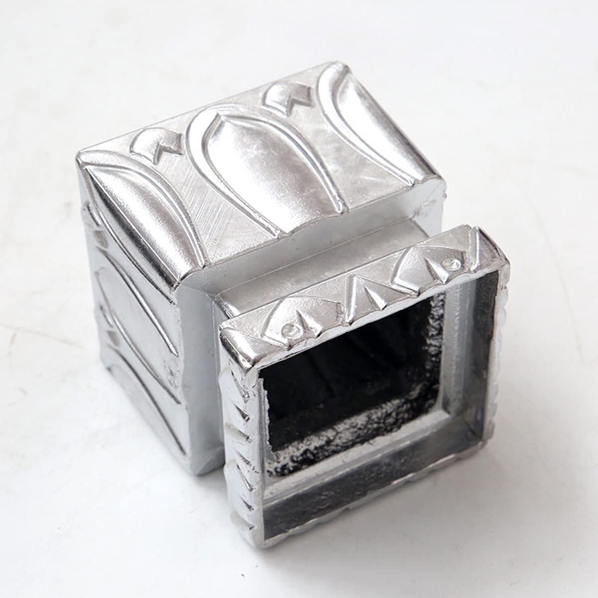 Post Cap Metal Fence Post Top Cap Fence Post Cap, Acorn Top Fence Finials, Aluminum, Railing Cover for Villa Stair, Mailbox, Deck, Dock, Piling Caps, 2 pcs