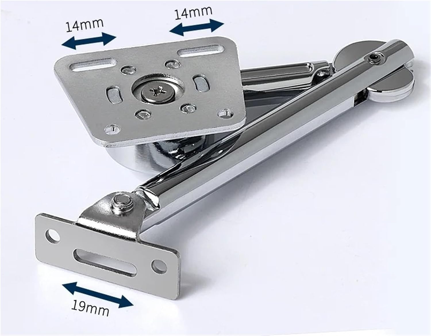 Cabinet Door Hydraulic Pull Rod Free Stop Hydraulic Buffer Support Rod Door Hardware Mechanical Damping Support Cabinet Hardware