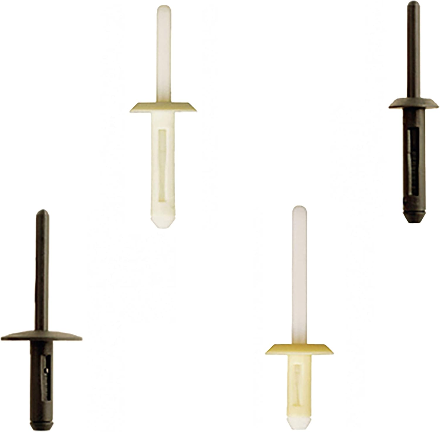 BGS Technic 9054 Plastic Rivets Assortment, 235-piece