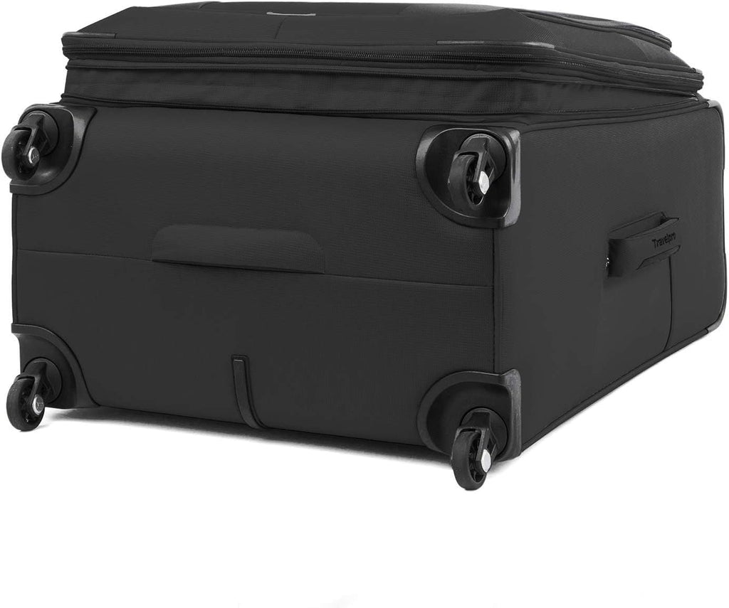 Travelpro Maxlite 5 Softside Expandable Luggage with 4 Spinner Wheels, Lightweight Suitcase, Men and Women, Black, 2-Piece Set (21/29)