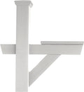 Highwood AD-MLBX1-WHE Hazelton Mailbox Post, Standard, White
