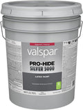 Valspar 72007 Antique White Pro-Hide Silver 5000 Interior Wall Paint, Eggshell, 5 Gallon