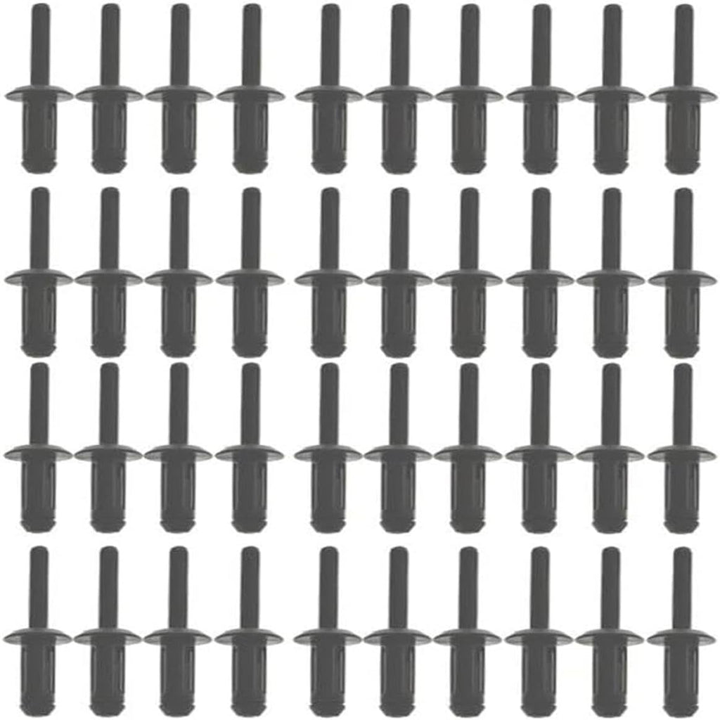 Genuine Plastic Poly Rivet Gun Quick Set Riveting Hand Tool W/ 40 Poly Rivets USA 41Pcs OEM Replacement