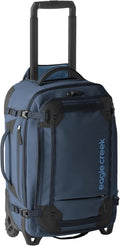 Eagle Creek Gear Warrior XE 2-Wheel Convertible Carry-On Luggage for Travel Essentials - Heavy Duty Wheels - Lockable Zippers - Interior Laptop Sleeve - Blue Jay - 21.75'